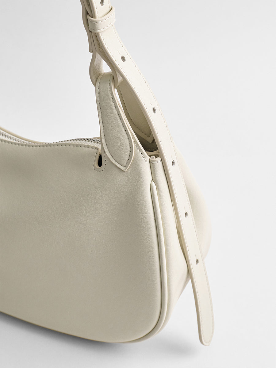 Relaxed designer hobo bag