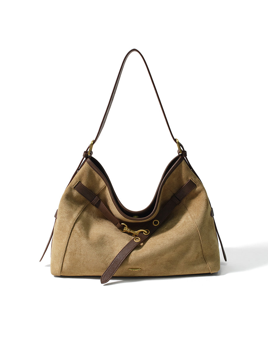 Elegant and comfortable large-capacity tote bag