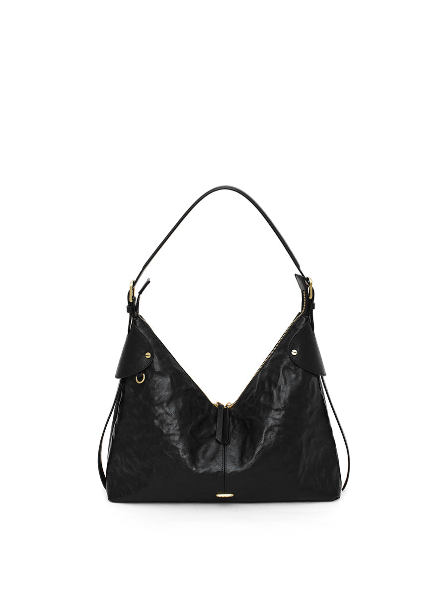 Retro and elegant underarm tote bag