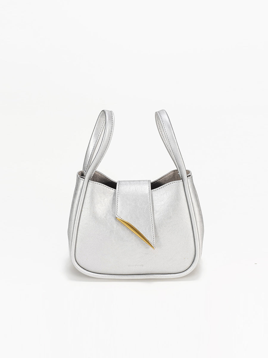 Exquisite magnetic buckle super soft bucket bag