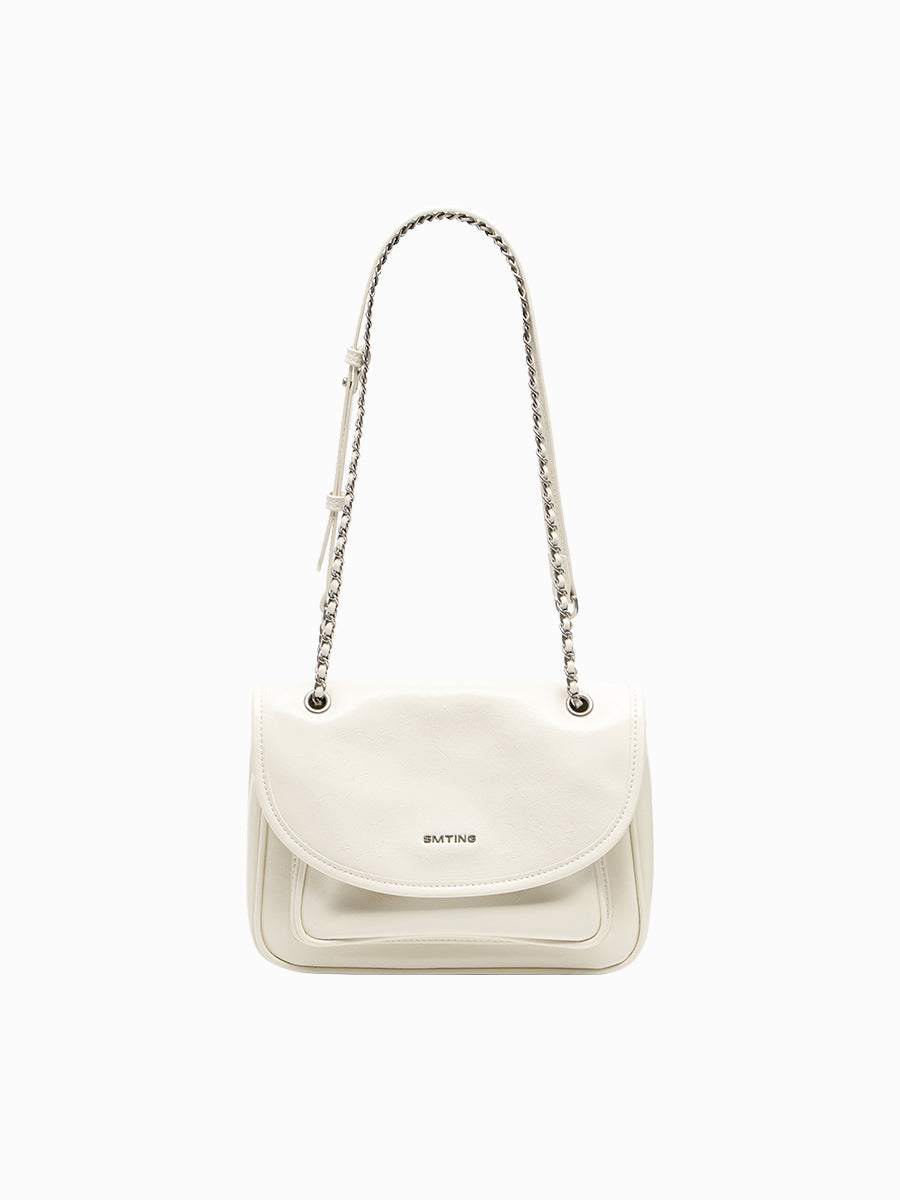 Heartbeat-Chain Bag Square Mini Bag