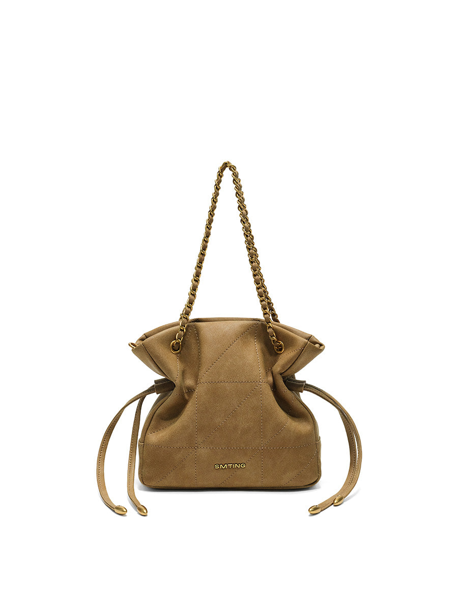 Tote bag with diamond pattern design