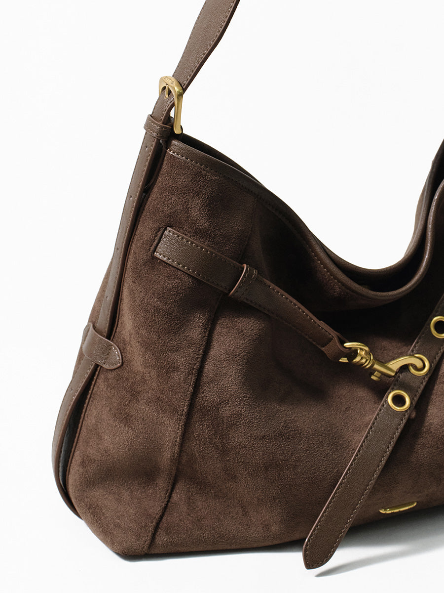 Elegant and comfortable large-capacity tote bag