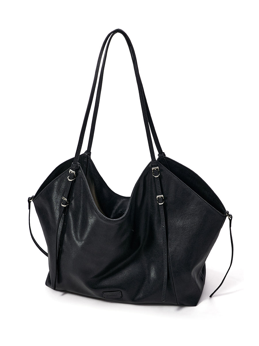 Beautiful practical large-capacity cowhide single-shoulder bag
