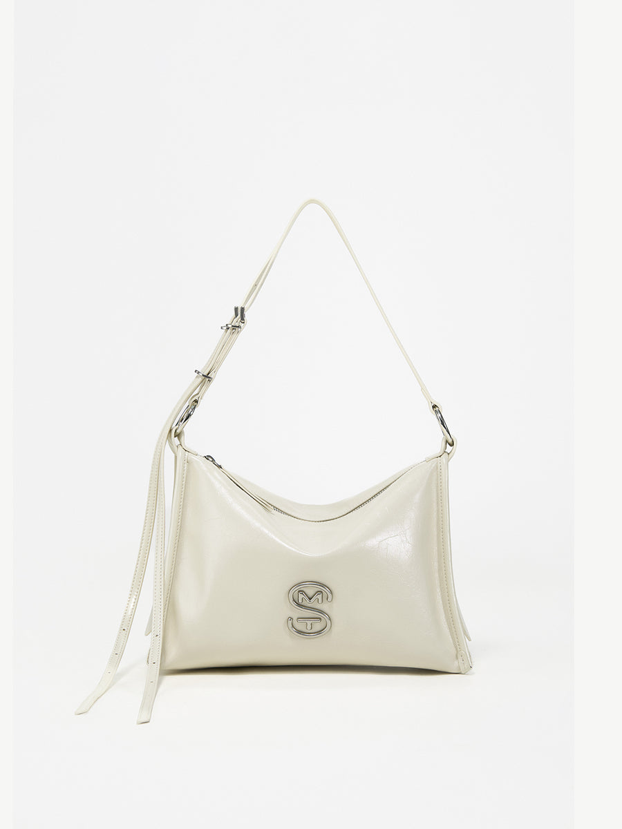 Classic and futuristic combination underarm bag