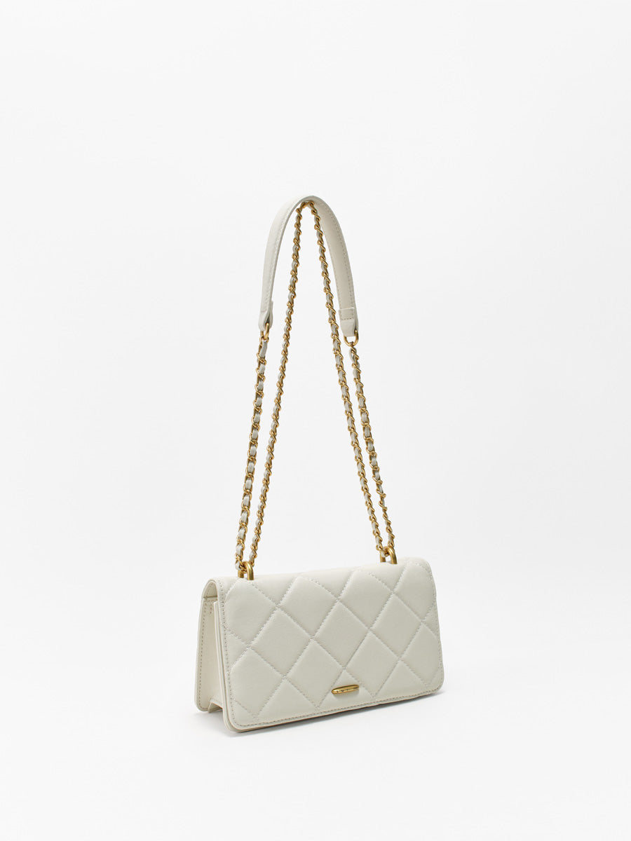 Light luxury diamond quilted chain bag