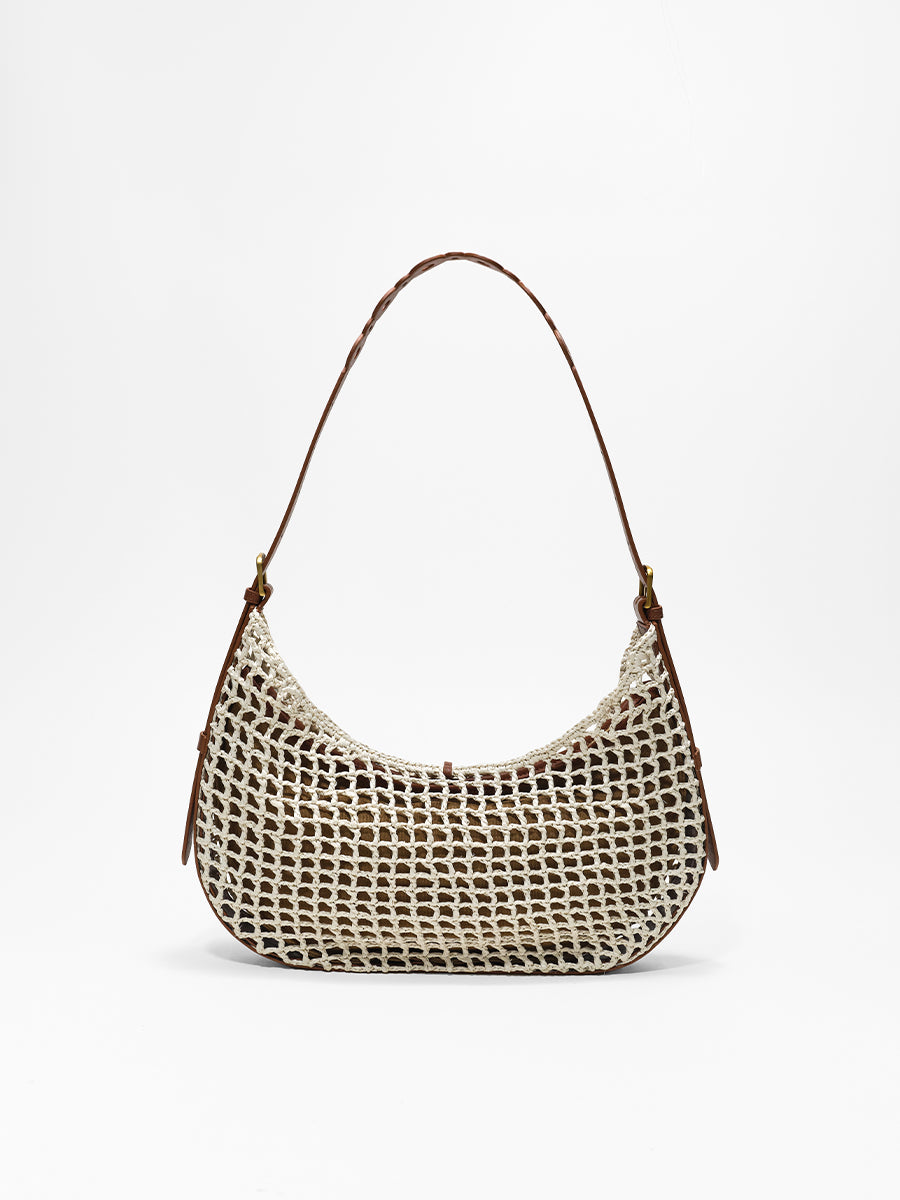 Sunny Day-Saddle Bag Woven Bag