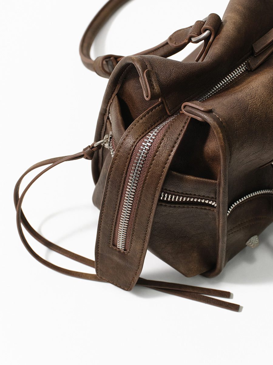 Classic and personalized motorcycle bag