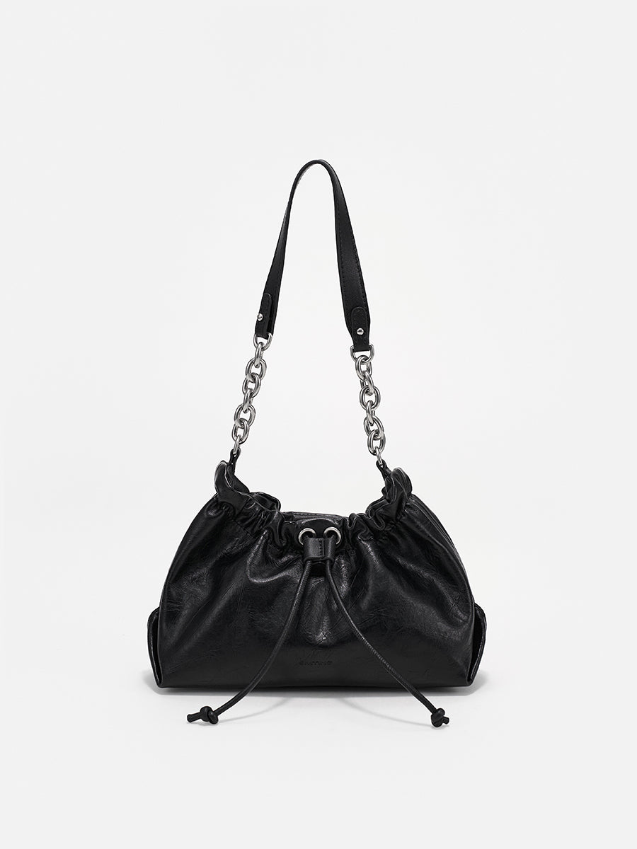 Clouds-Ruched Bag
