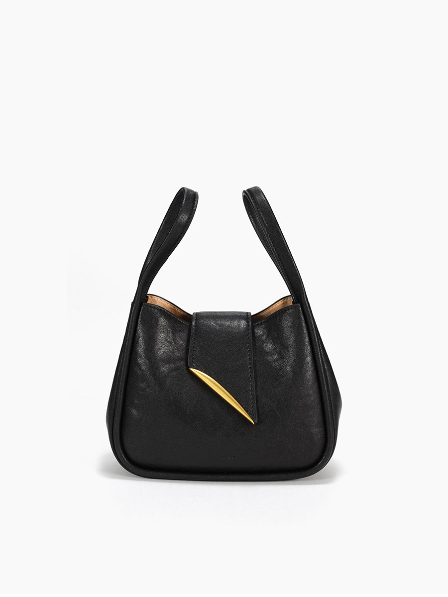 Exquisite magnetic buckle super soft bucket bag