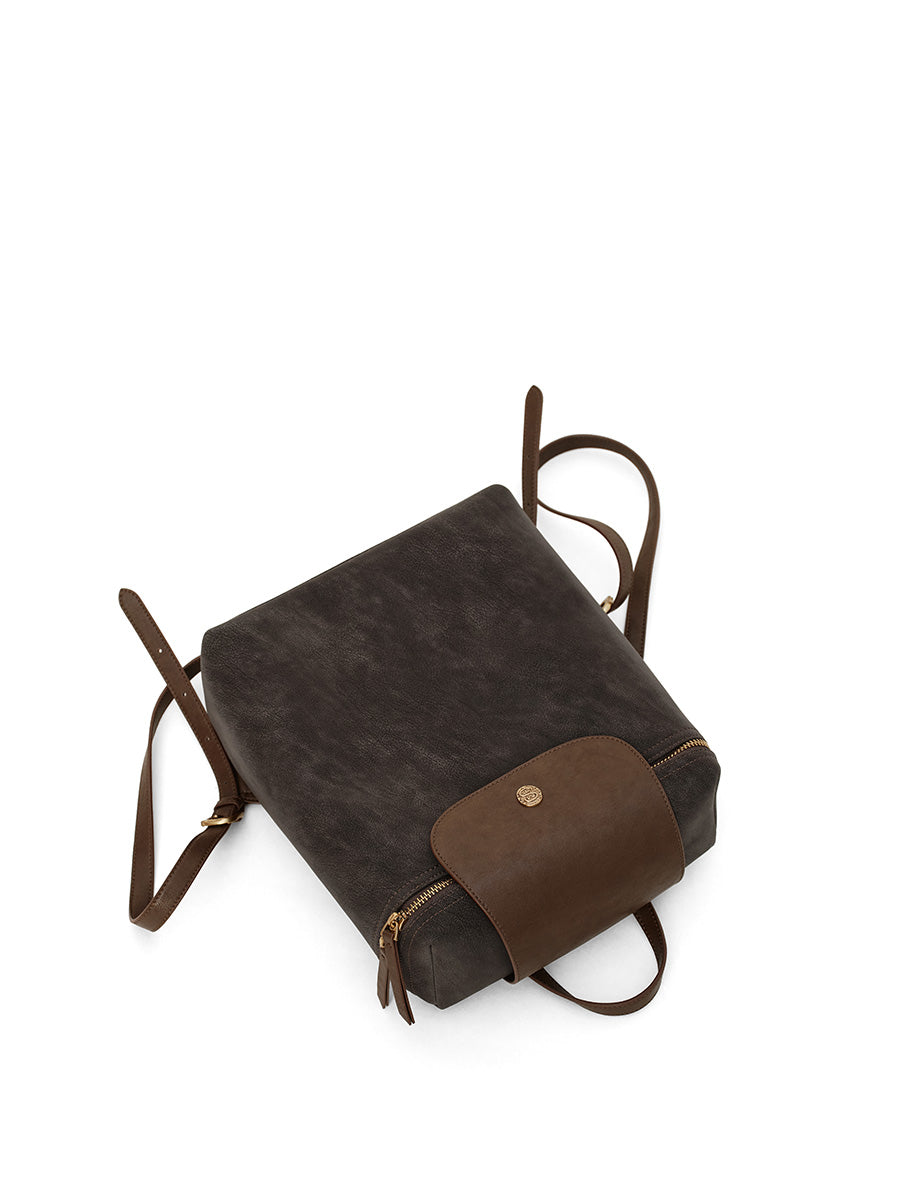 Minimalist retro large capacity backpack