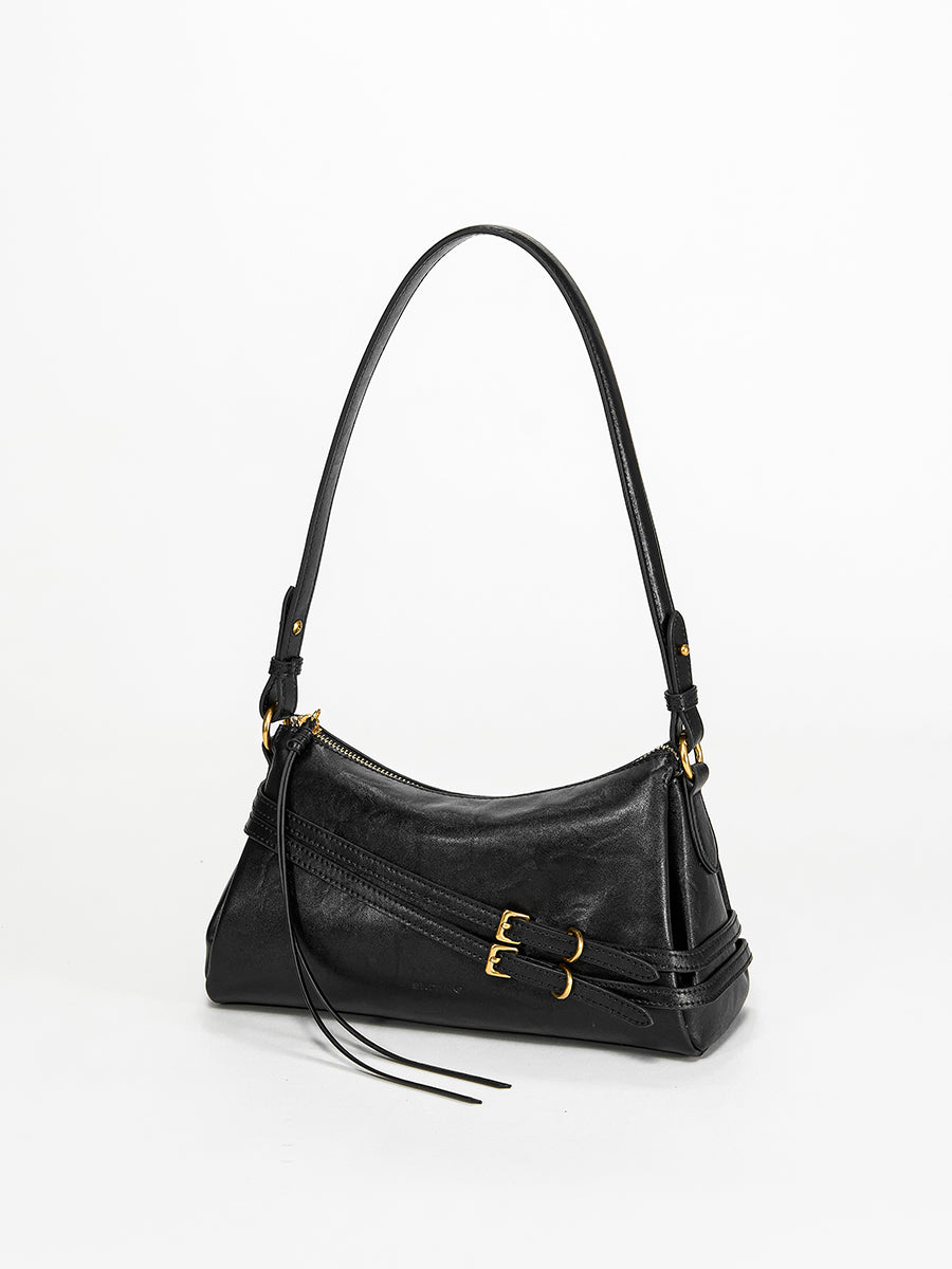 Delicate and luxurious baguette bag