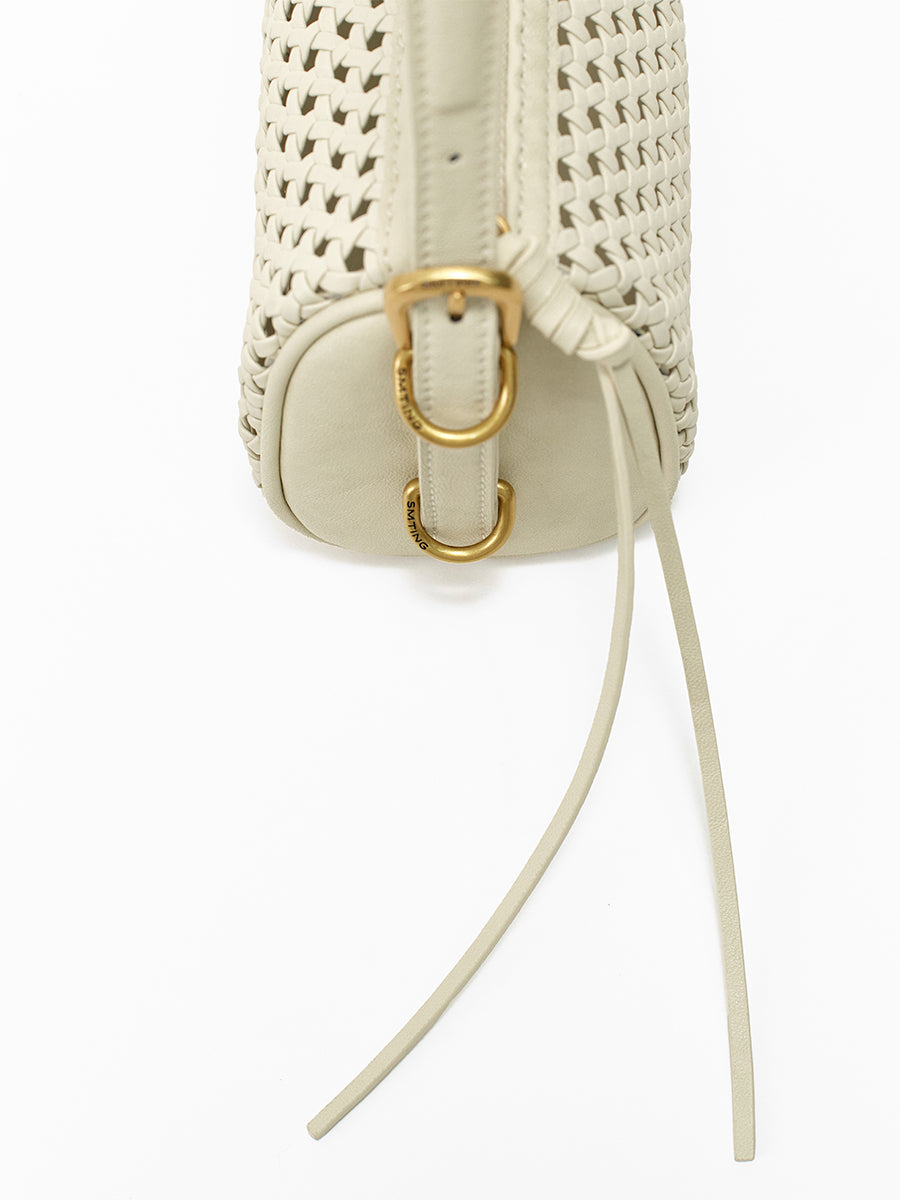 Baguette hollow woven bag