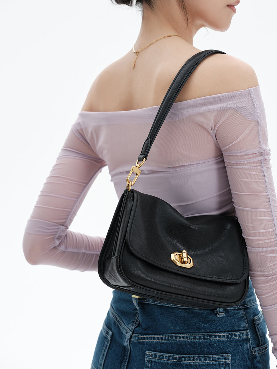 Bathing Ages-Underarm Square Mini Bag