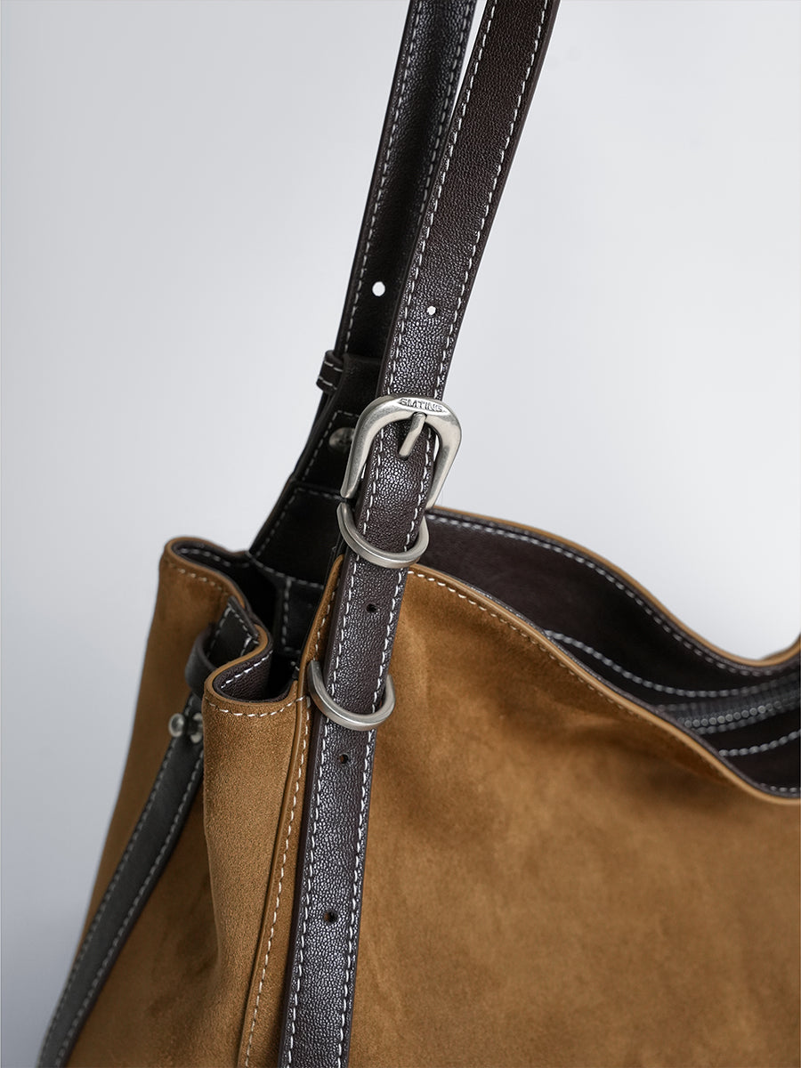 SUEDE CAPSULE COLLECTION TOTE BAG
