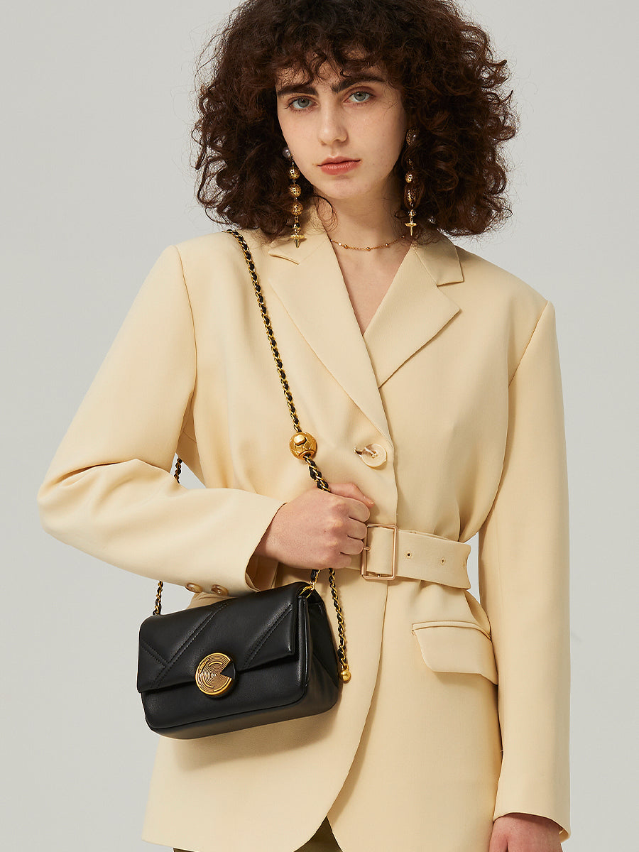 Peach Coconut Milk Jelly-Chain Bag Crossbody Bag