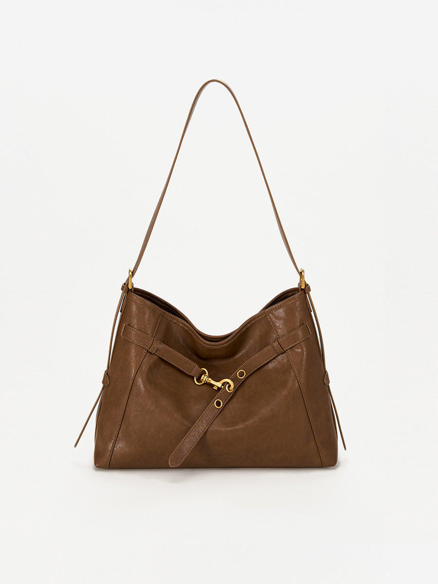 Large-capacity commuter tote bag