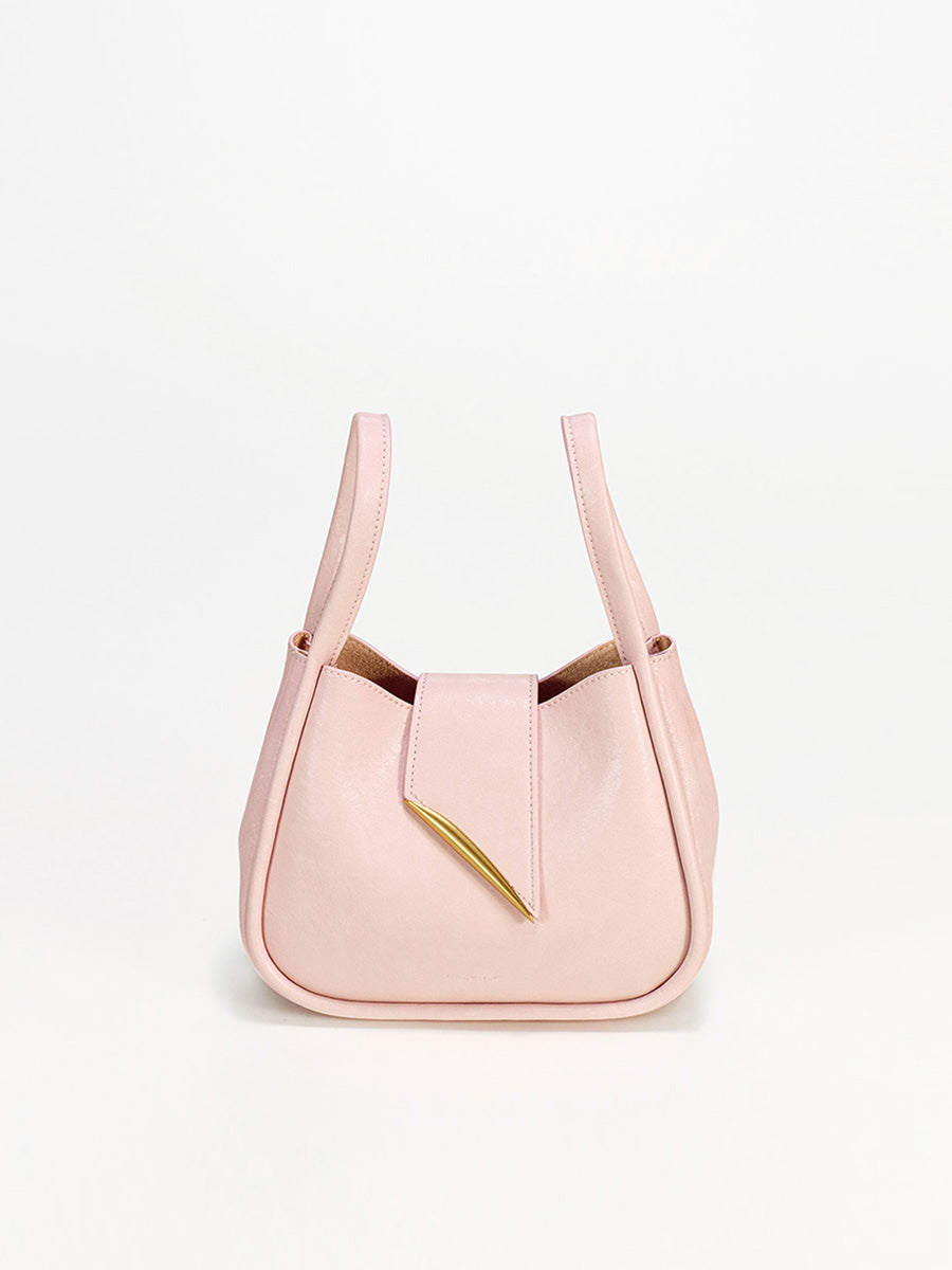 Exquisite magnetic buckle super soft bucket bag
