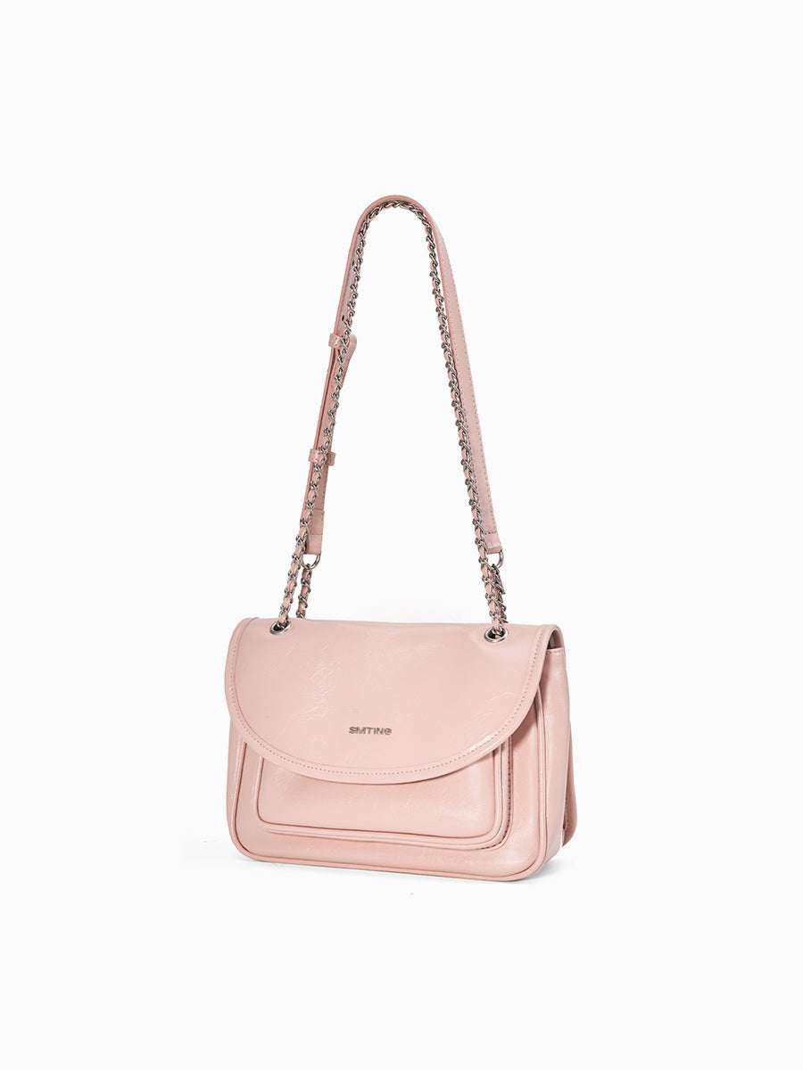 Heartbeat-Chain Bag Square Mini Bag