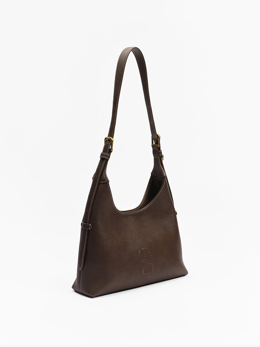 Top-grain Leather Crossbody Bag
