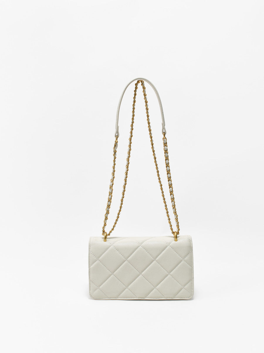 Light luxury diamond quilted chain bag