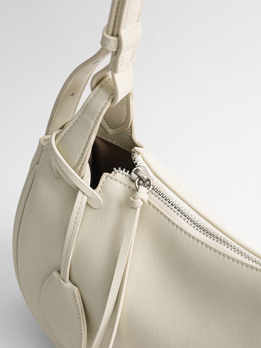 Relaxed designer hobo bag