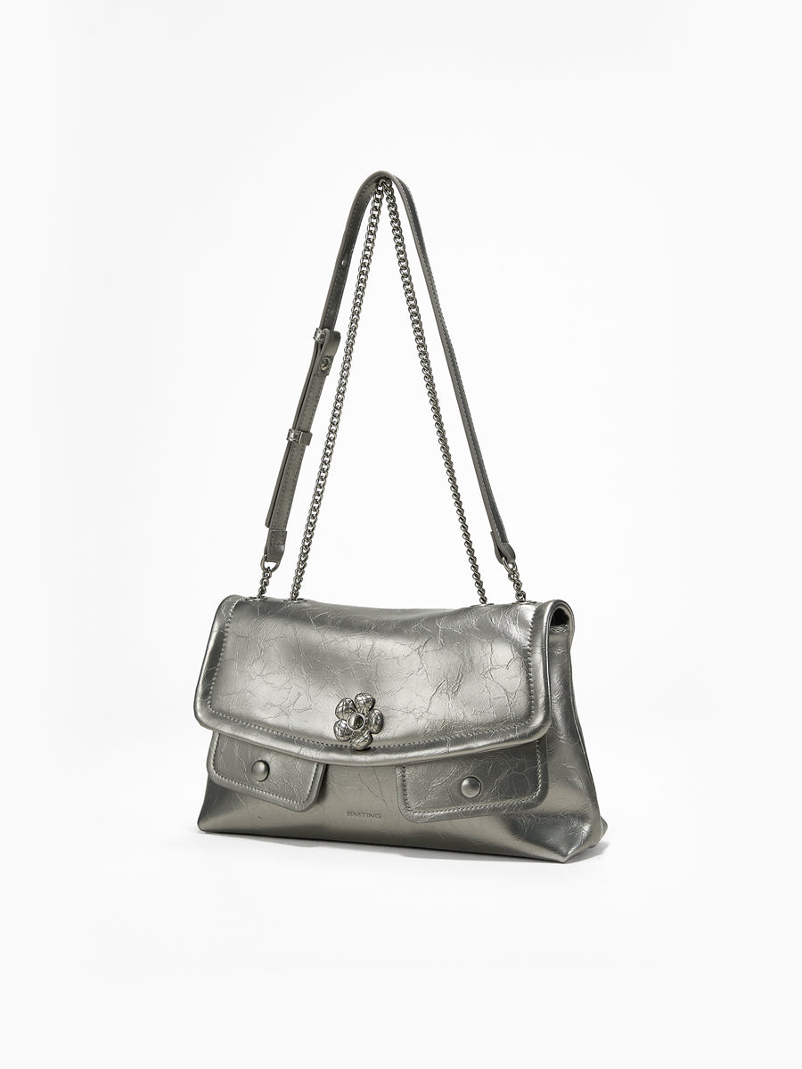Simple and elegant underarm bag chain bag