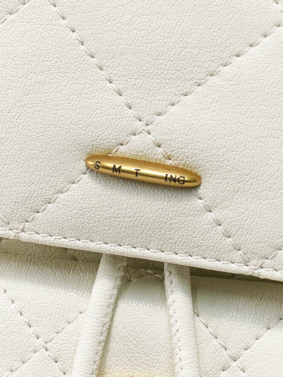 High-end light luxury backpack