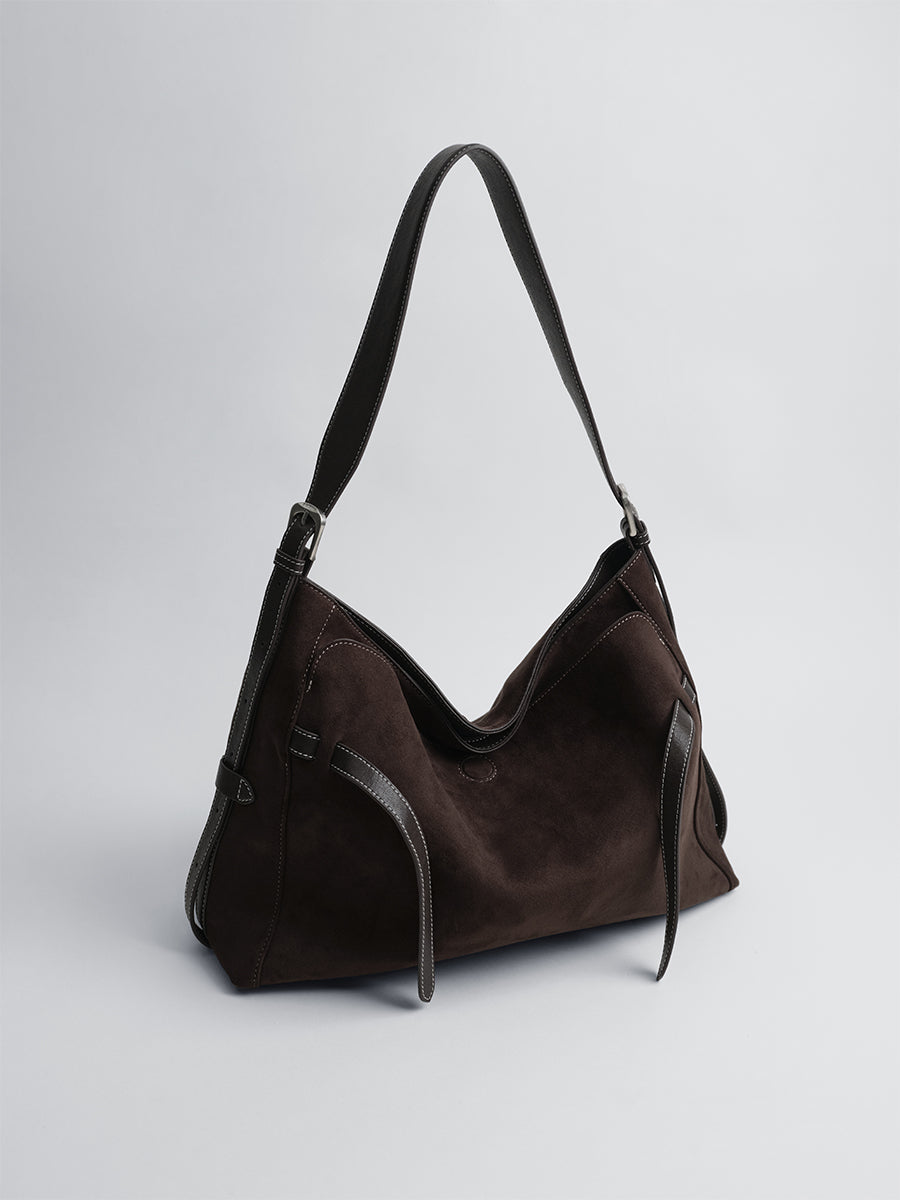 SUEDE CAPSULE COLLECTION TOTE BAG
