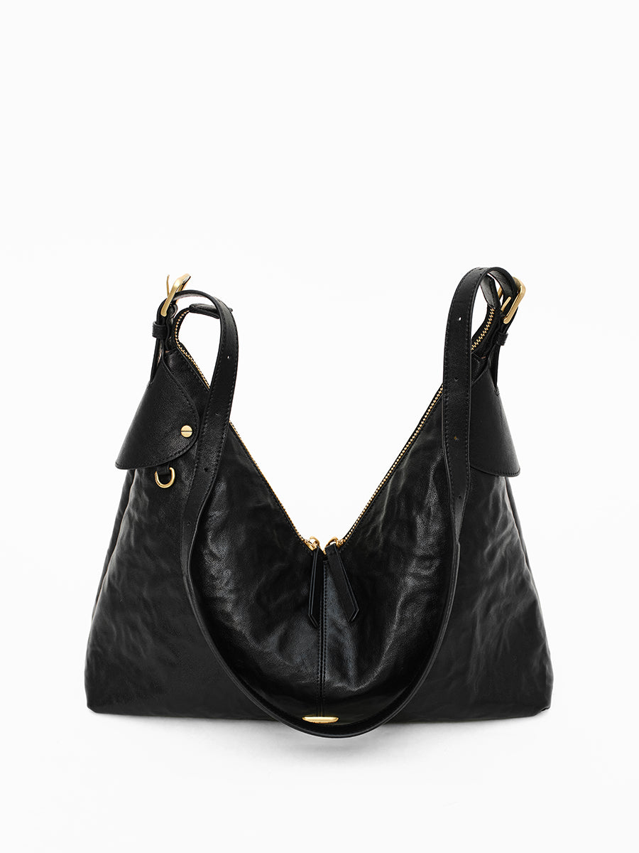 Retro and elegant underarm tote bag