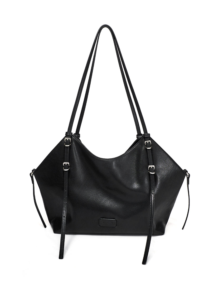 Beautiful practical large-capacity cowhide single-shoulder bag