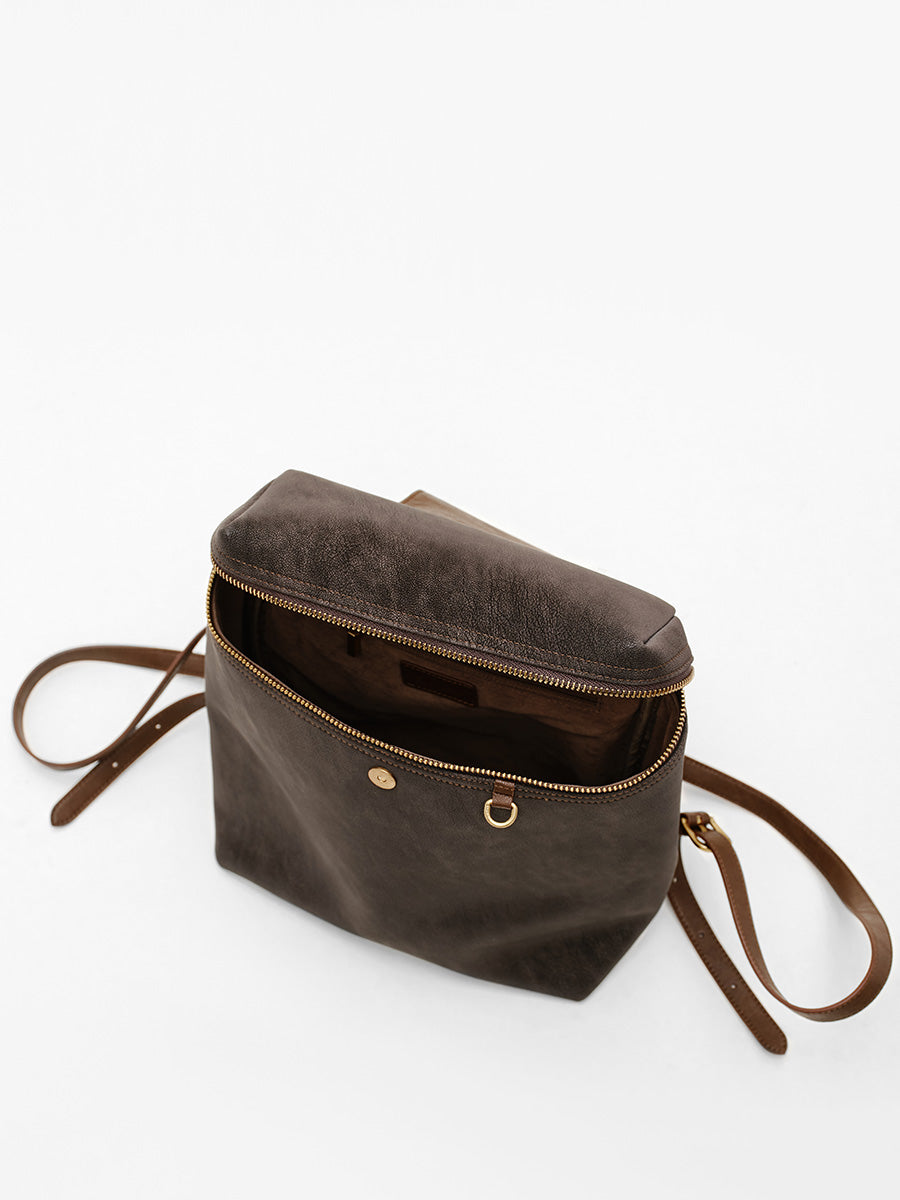 Minimalist retro large capacity backpack