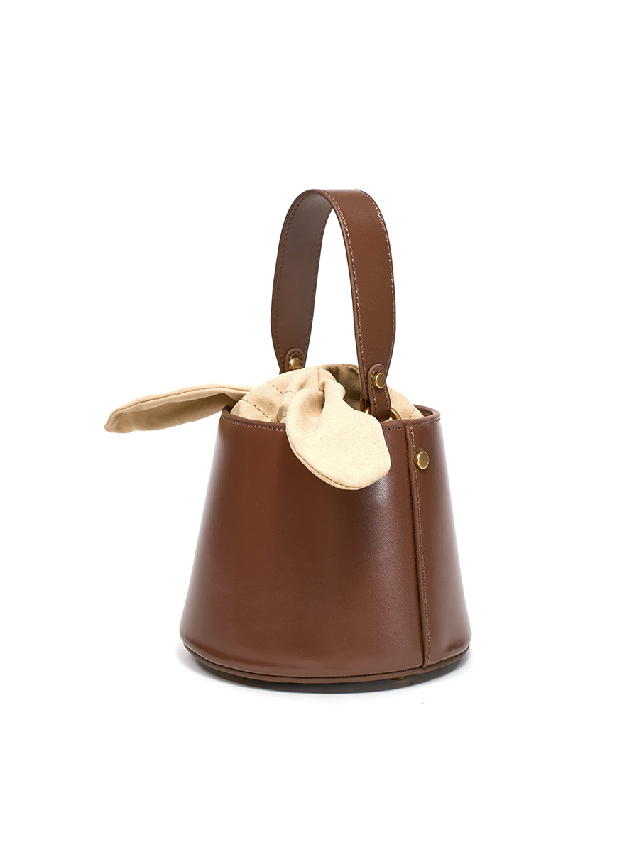 Pearl Chain Bucket Bag