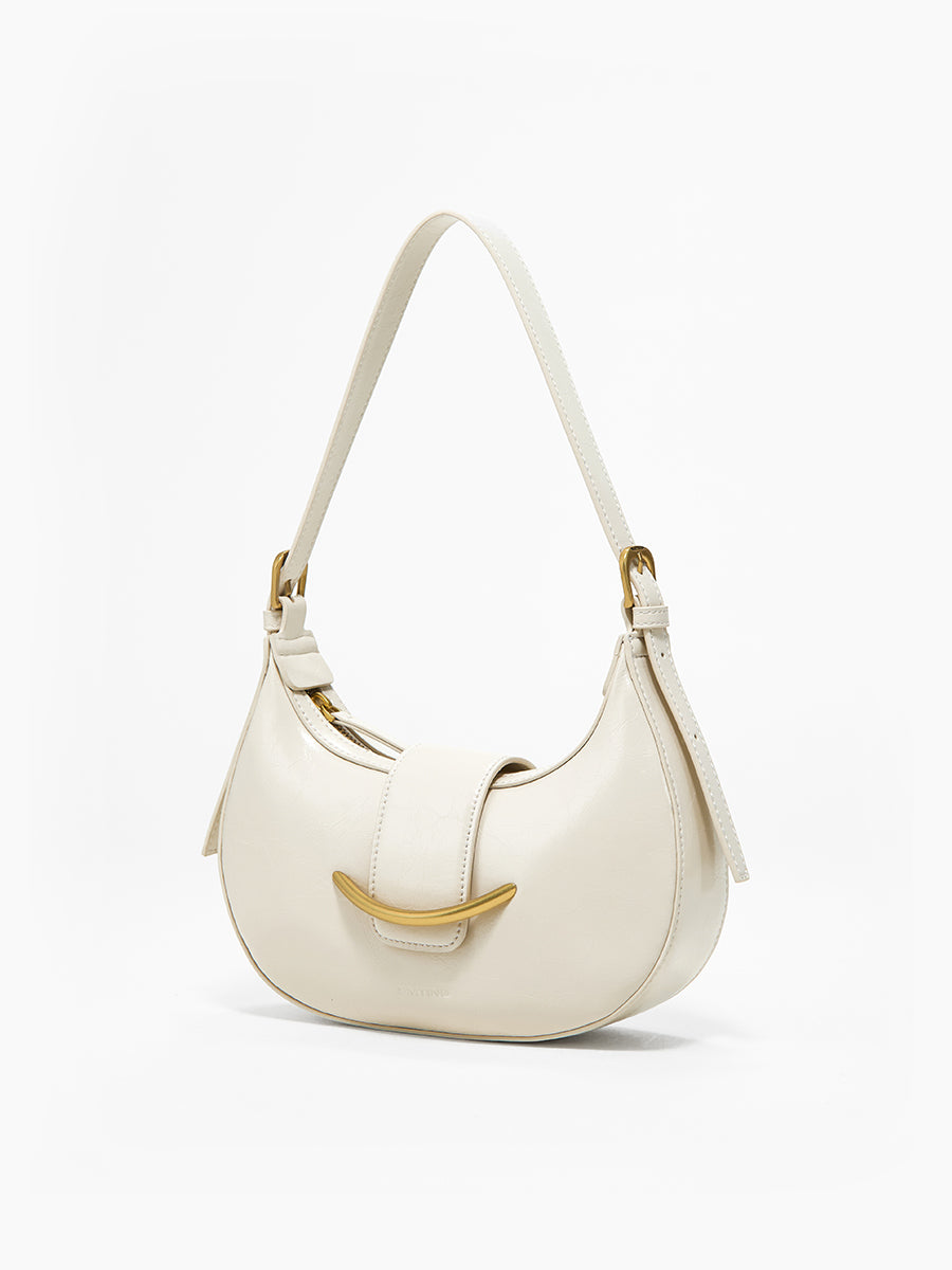 Heart-Crescent Shaped Underarm Bag