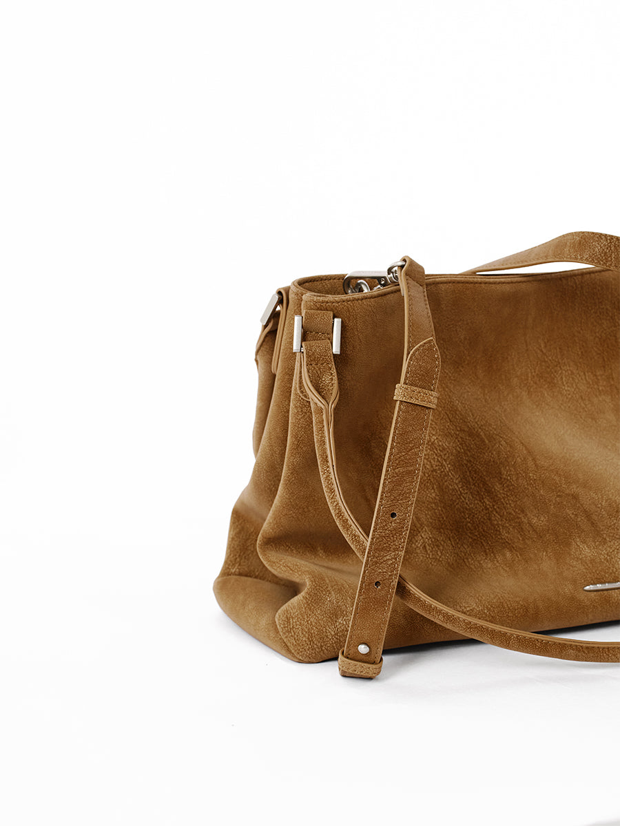 Minimalist elegant textured tote bag