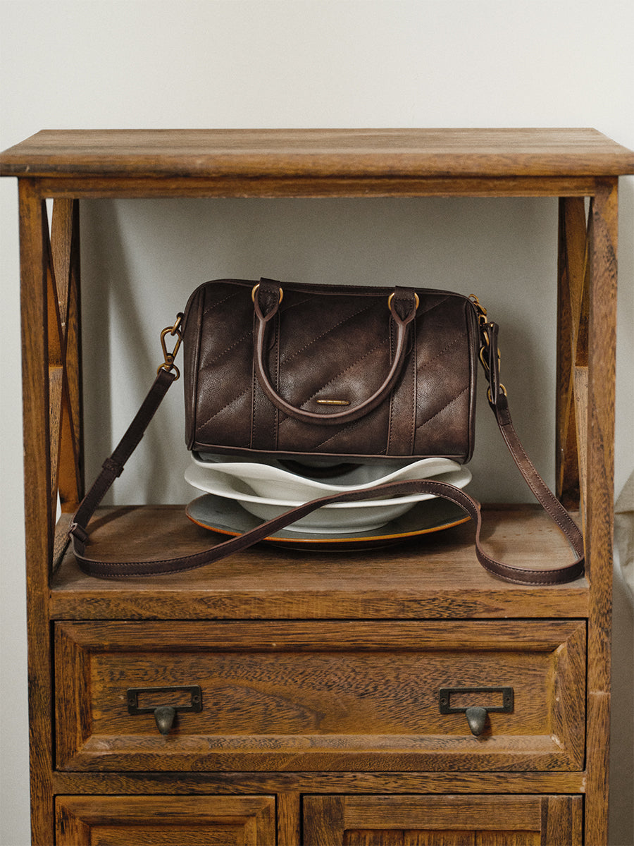 Boston Bag for Women – Elegant, Light-Luxury, Niche Crossbody Shoulder Bag