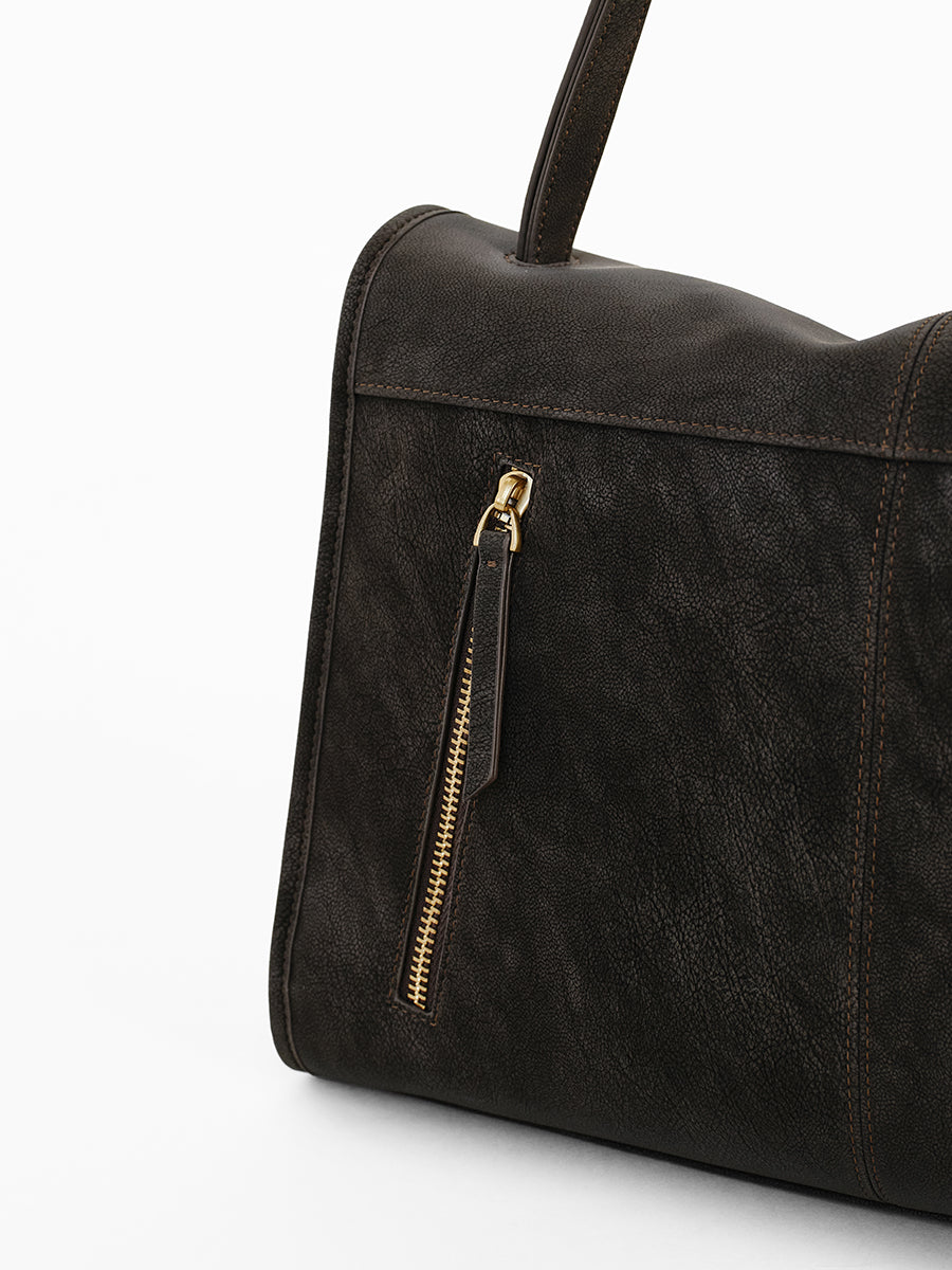 Unique stylish textured messenger bag