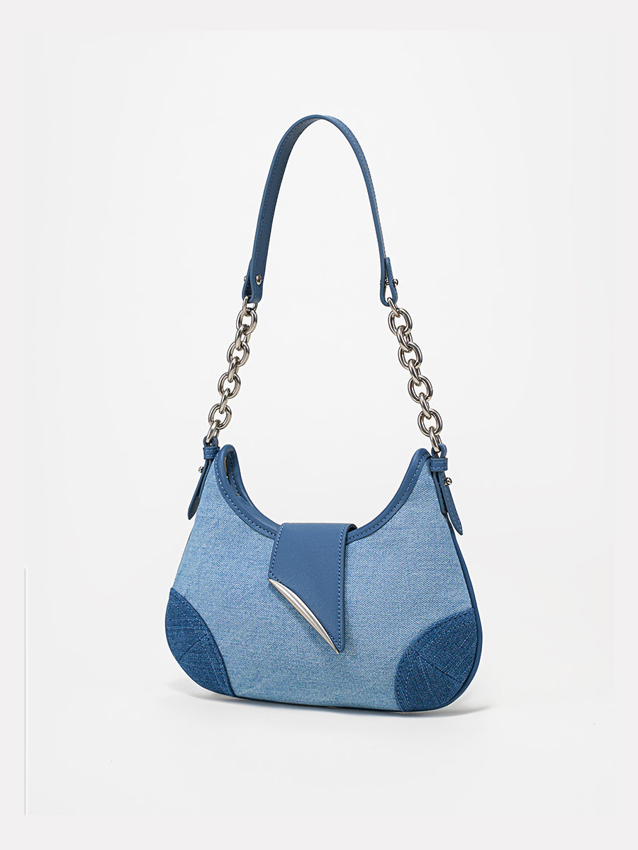 Small Happiness-Underarm Saddle Bag