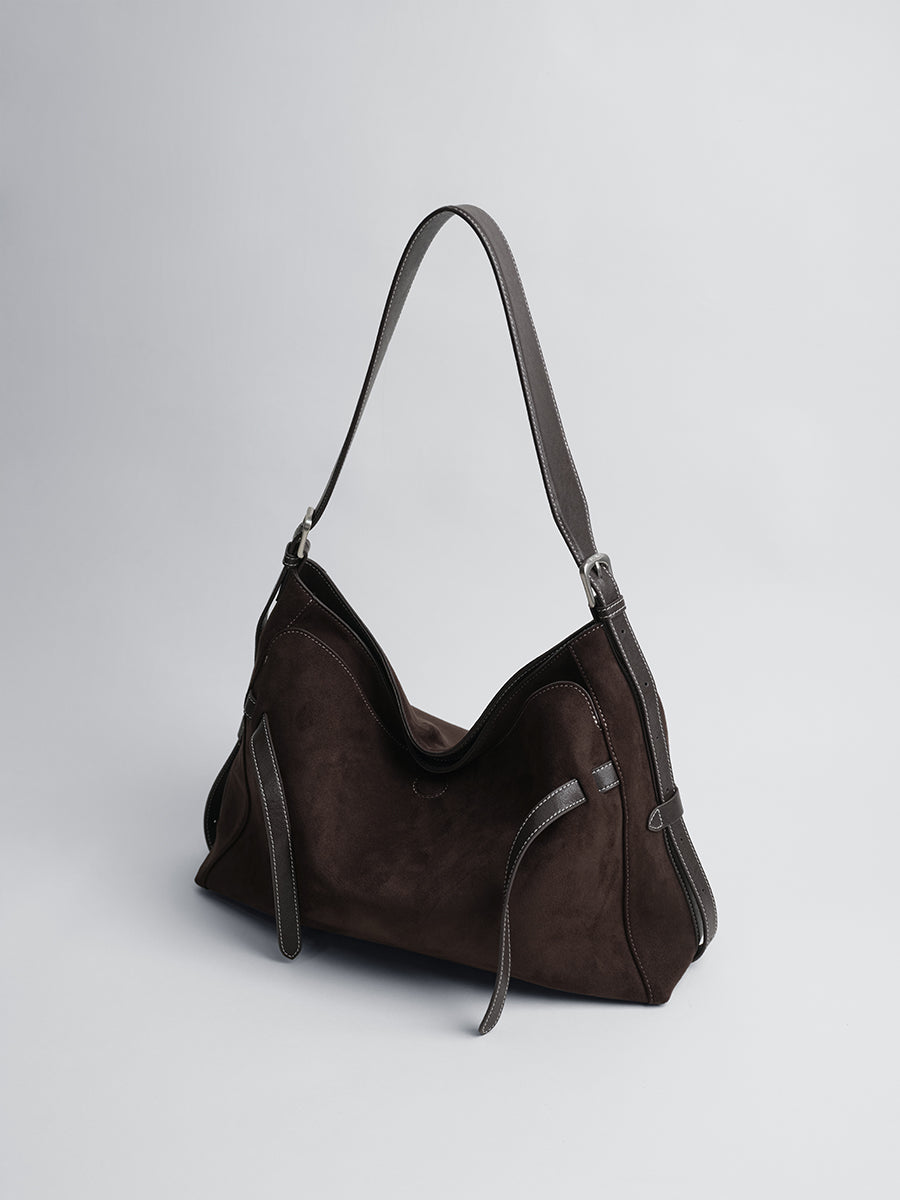 SUEDE CAPSULE COLLECTION TOTE BAG