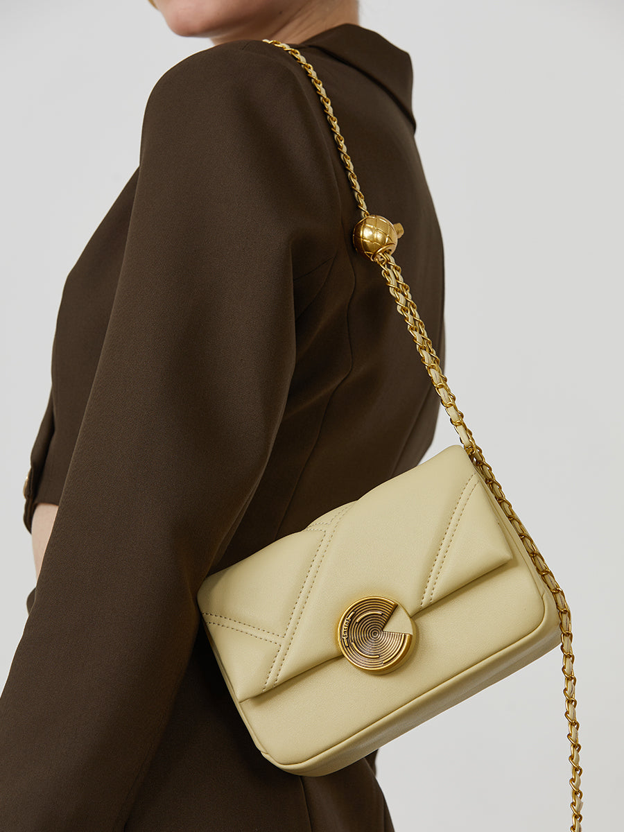 Peach Coconut Milk Jelly-Chain Bag Crossbody Bag