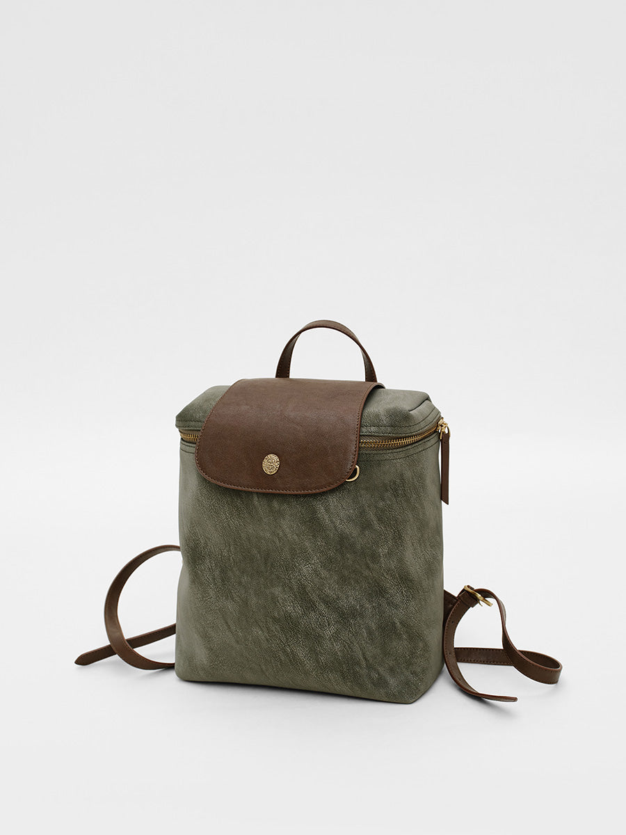 Minimalist retro large capacity backpack