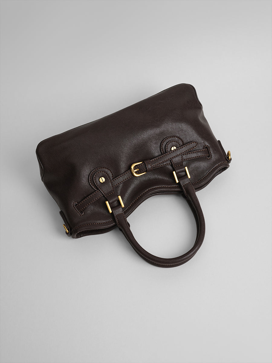 leather handbag