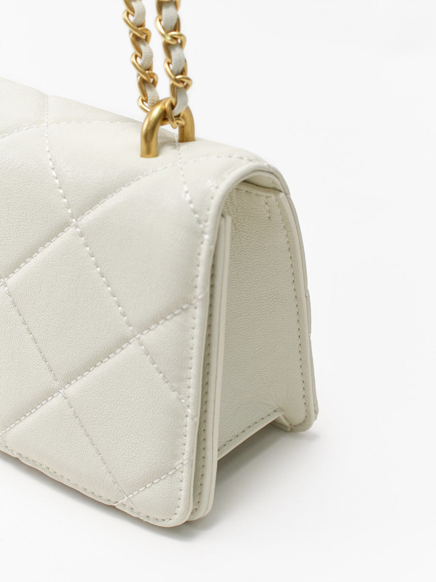 Light luxury diamond quilted chain bag