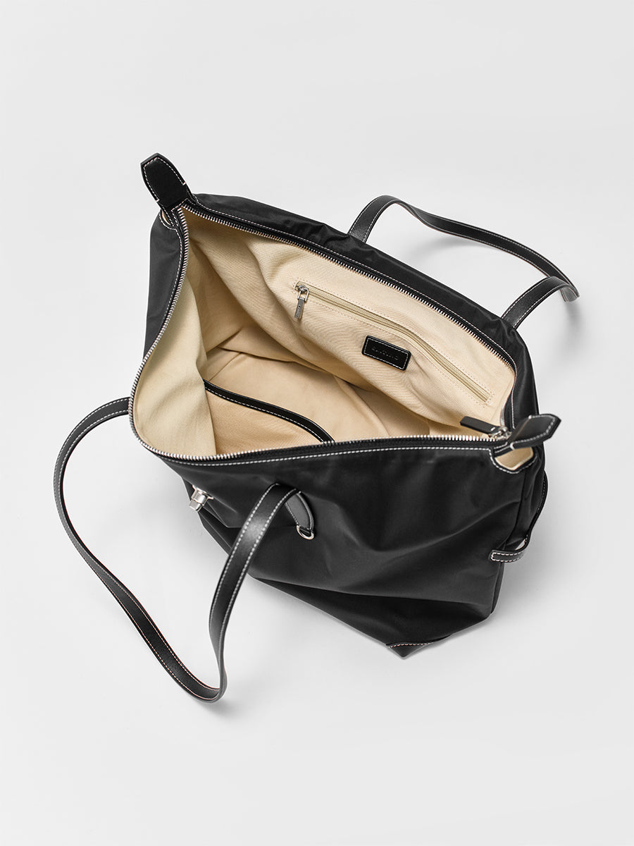 Large-capacity commuter tote bag