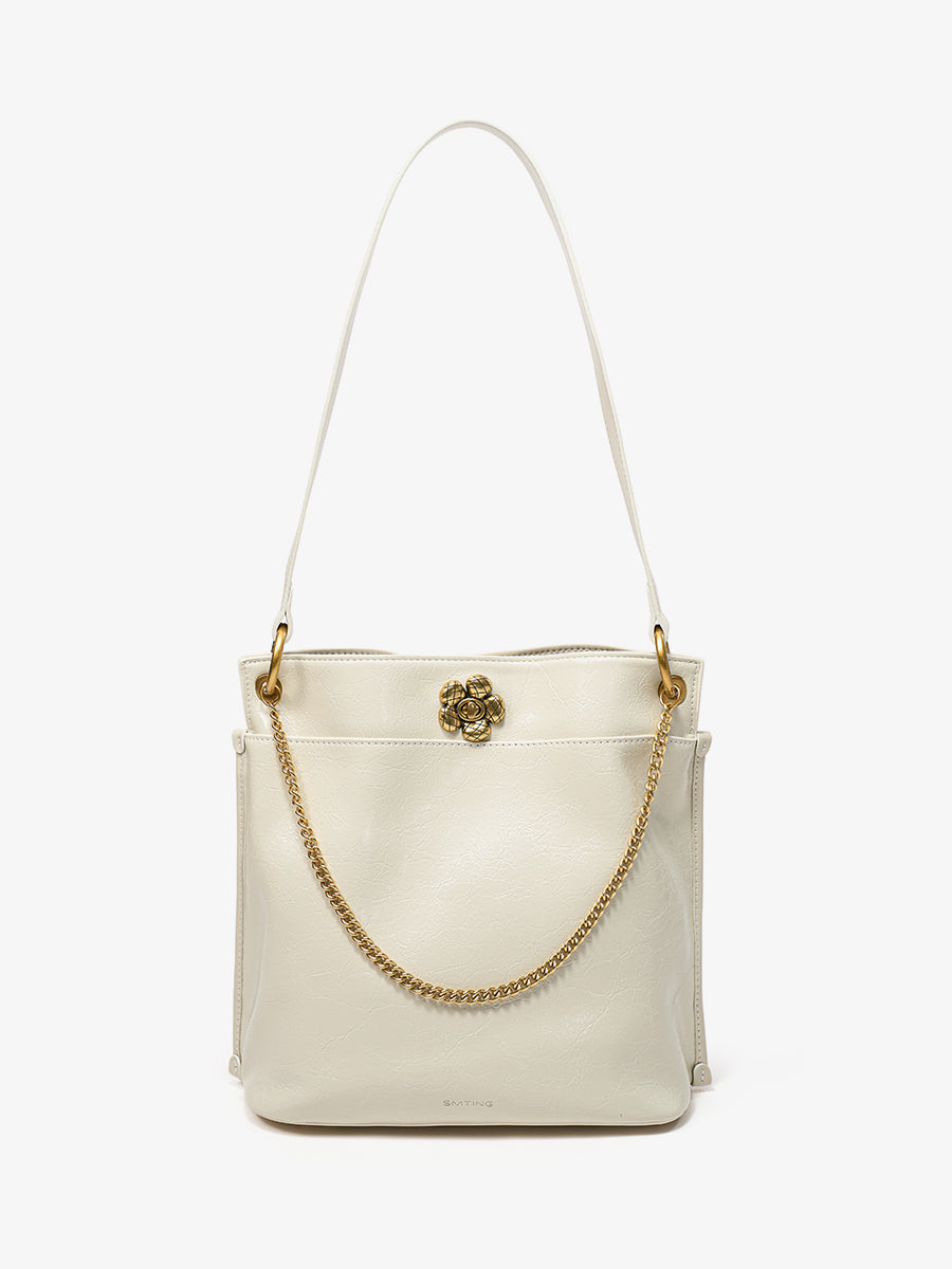 Beautiful Woman at Sunset-Large Capacity Bucket Bag