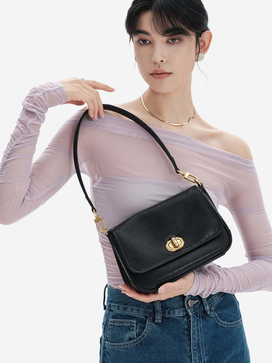 Bathing Ages-Underarm Square Mini Bag