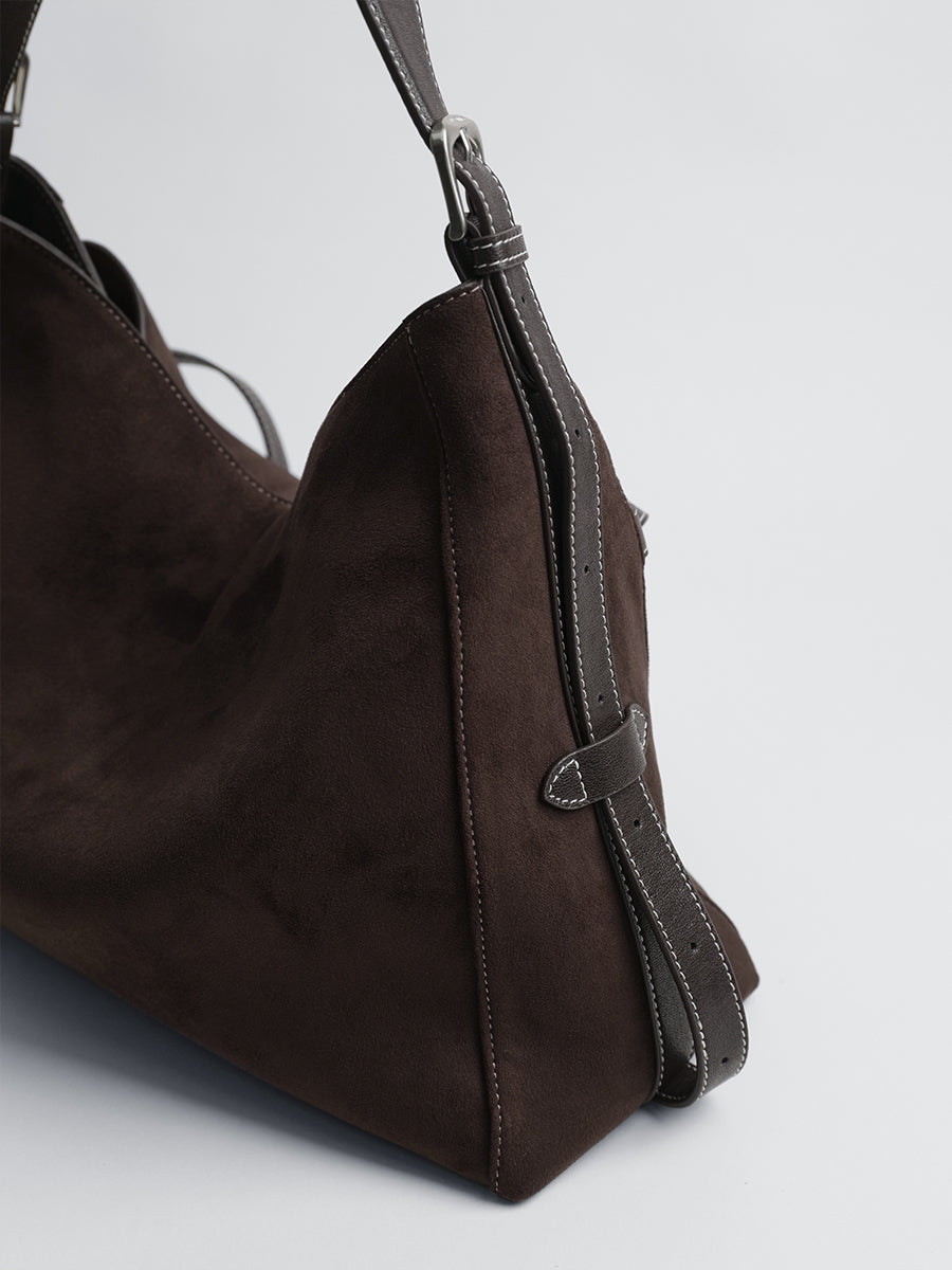 SUEDE CAPSULE COLLECTION TOTE BAG