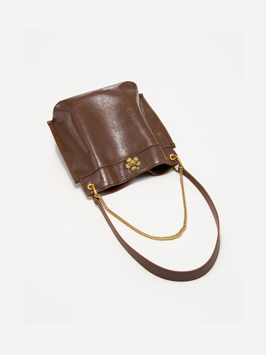 Beautiful Woman at Sunset-Large Capacity Bucket Bag
