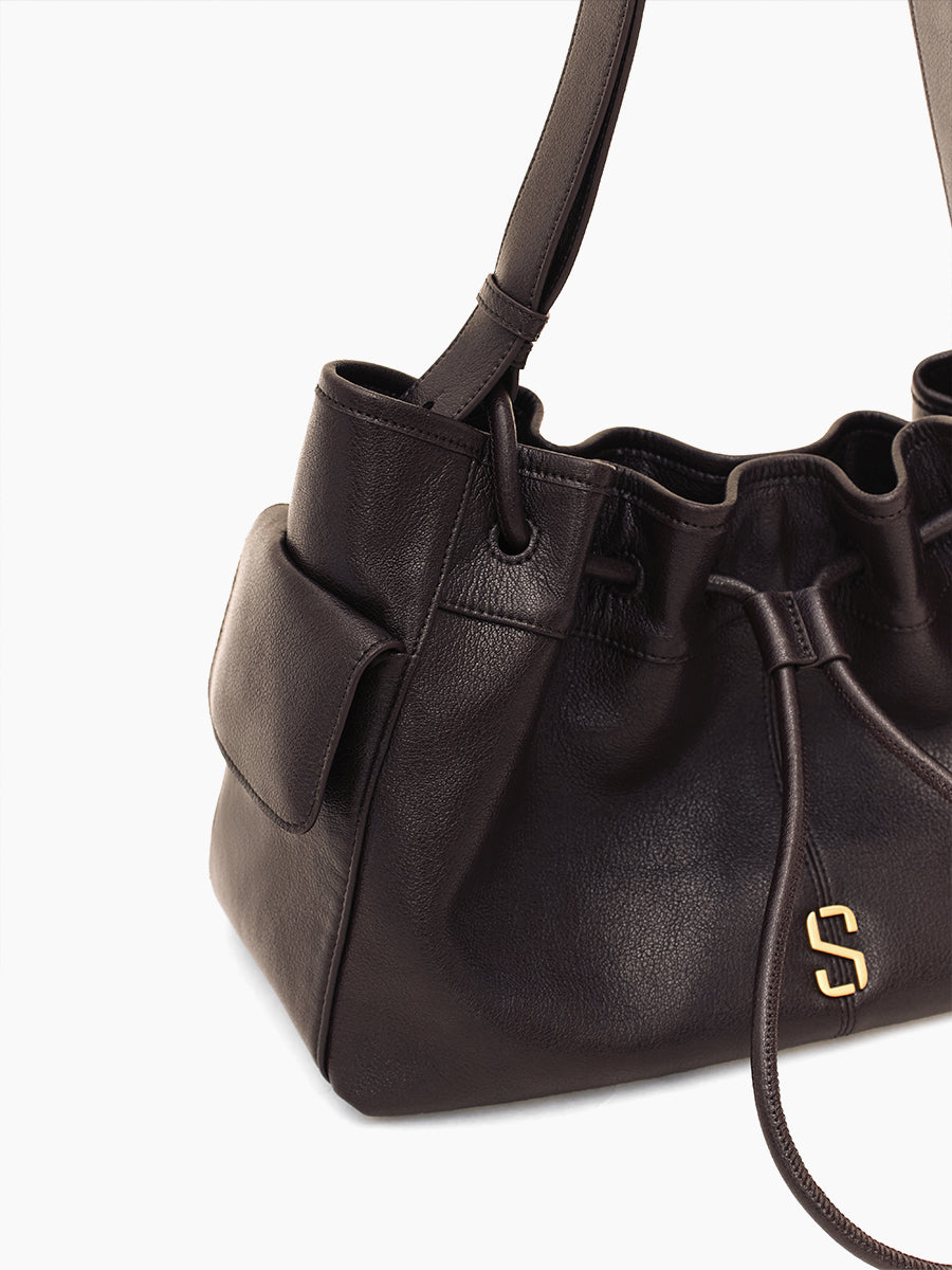 Large Capacity Light Luxury Bucket Bag