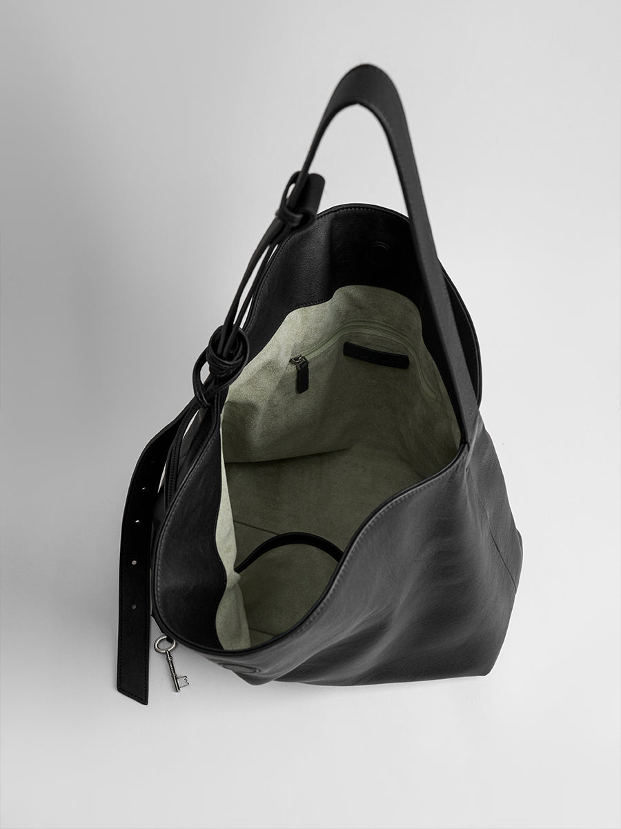 First-layer cowhide tote bag